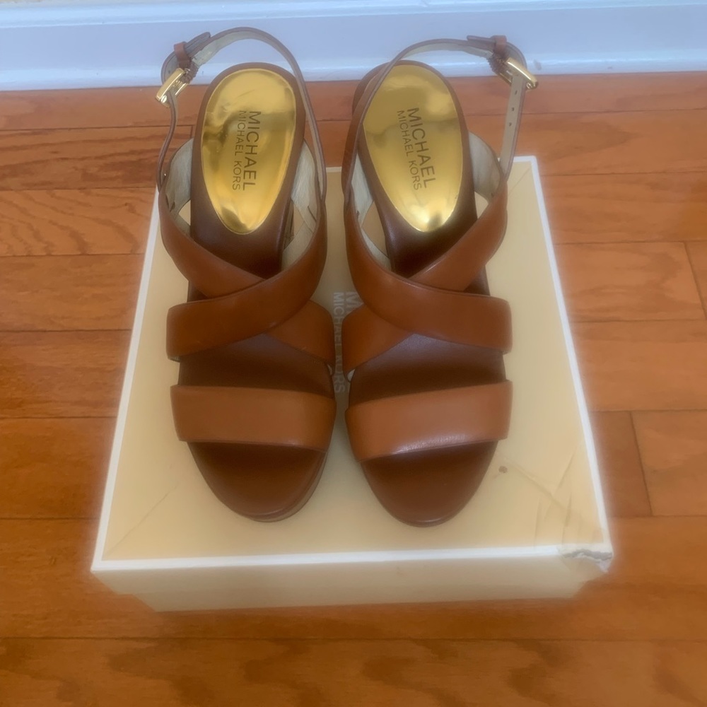 Michael Kors Wedges Sandals - New without Box, never worn.